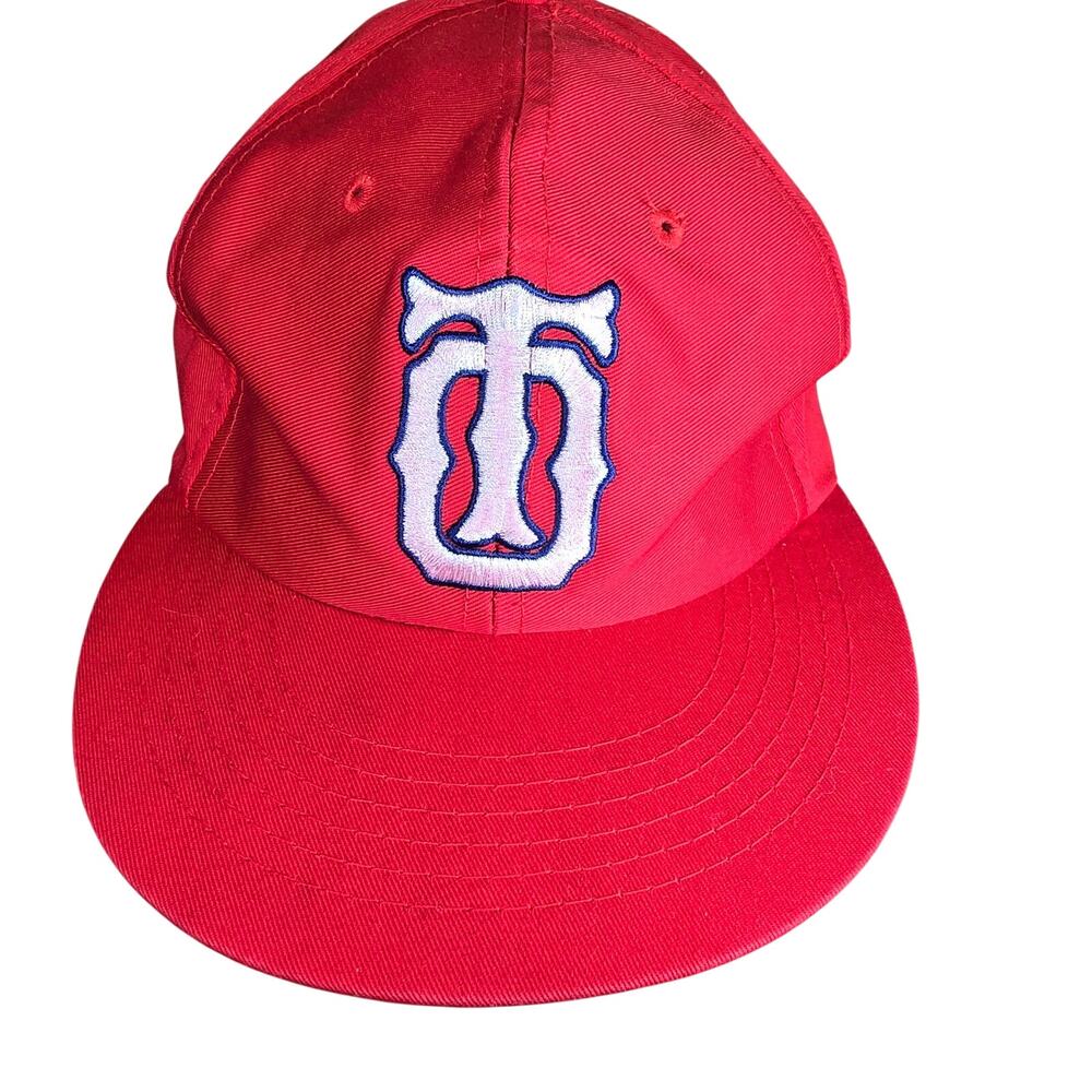 Tulsa Oilers Hockey Cap NHL National Hockey League Red Snapback Excellent